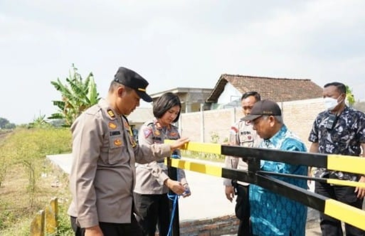 17 Sarpras Dipasang Polres Malang, Cegah Laka di Perlintasan KA
