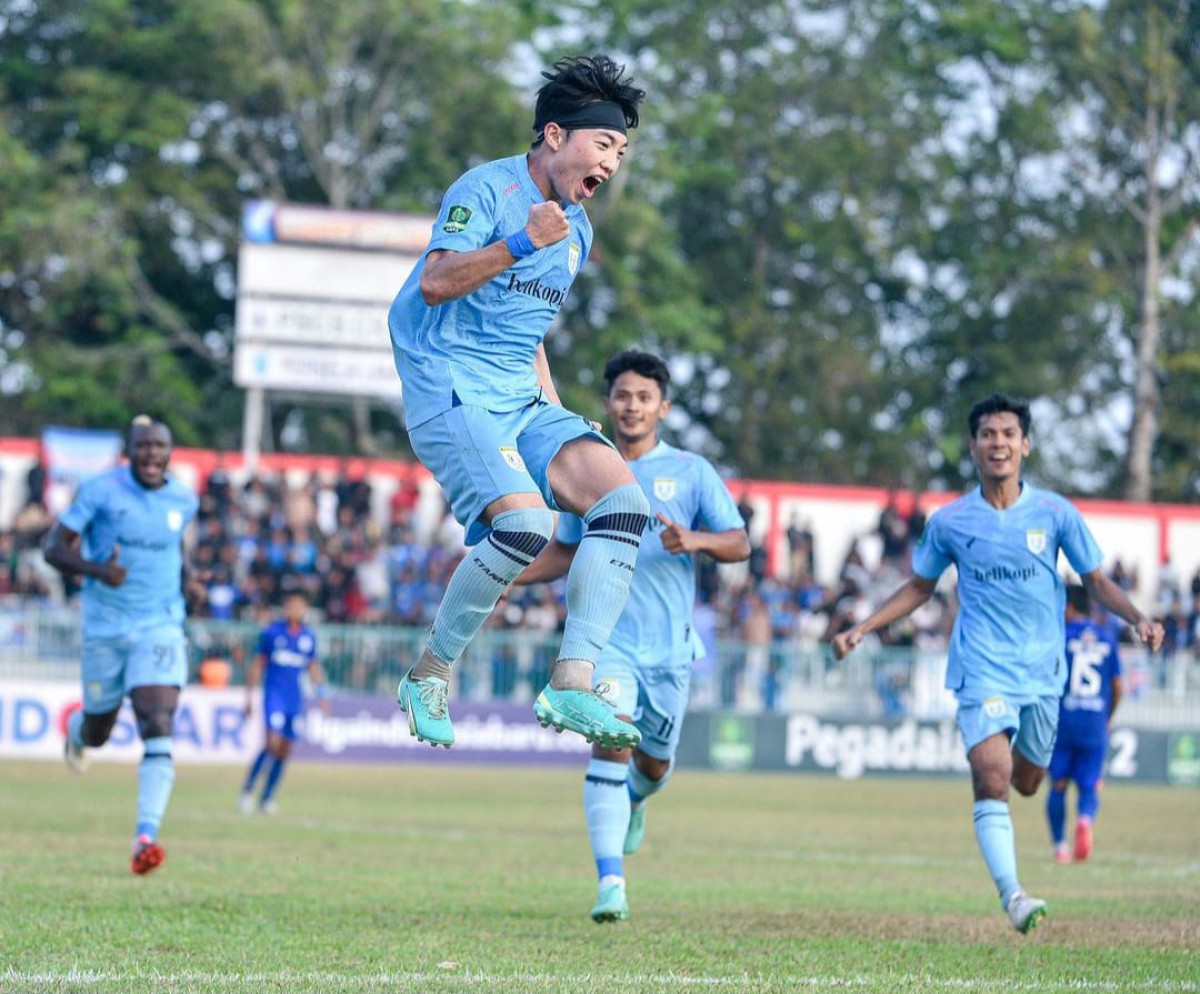 Persela Lamongan taklukan PSCS Cilacap. (Foto: Adyad Ammy/jatimnow.com)