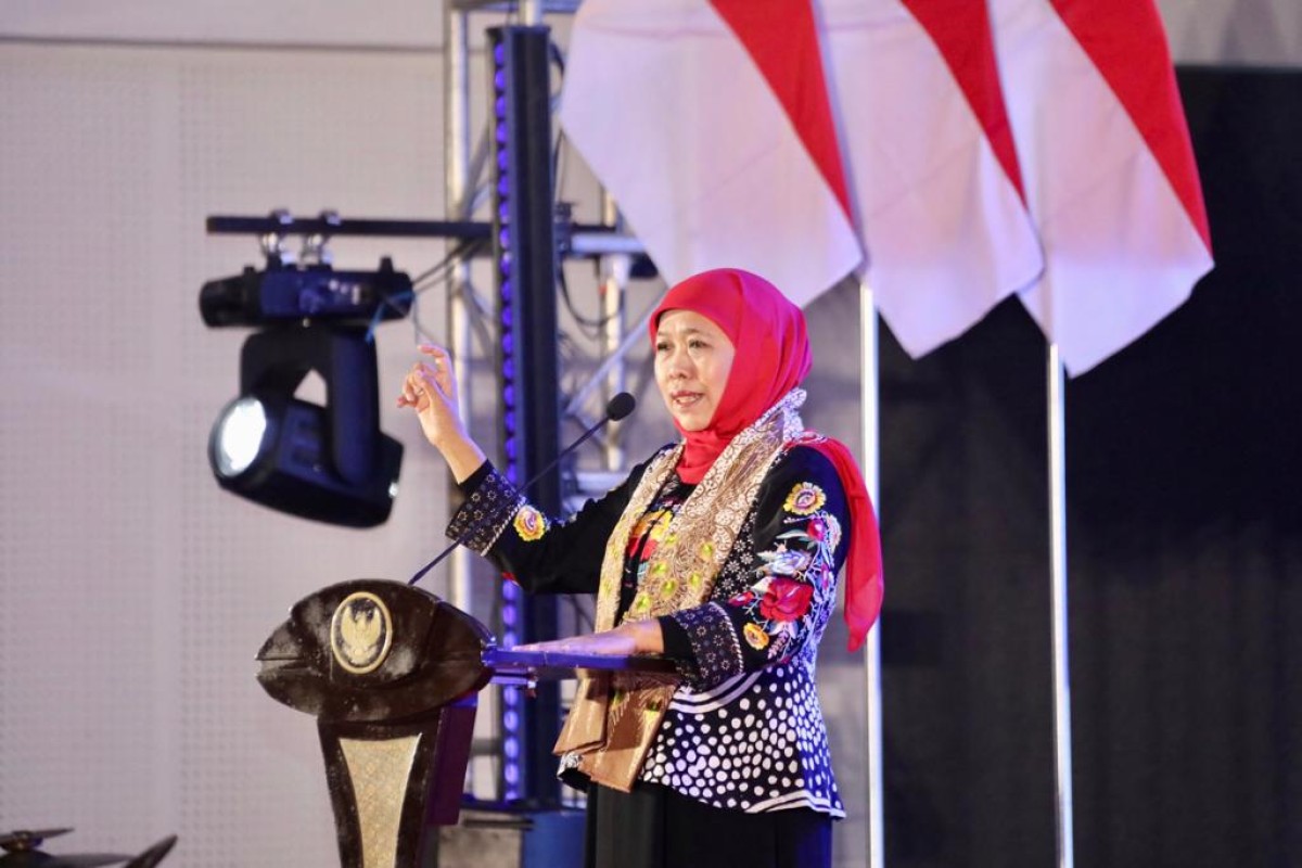 Gubernur Jawa Timur, Khofifah Indar Parawansa. (Foto: Kominfo Jatim for jatimnow.com))