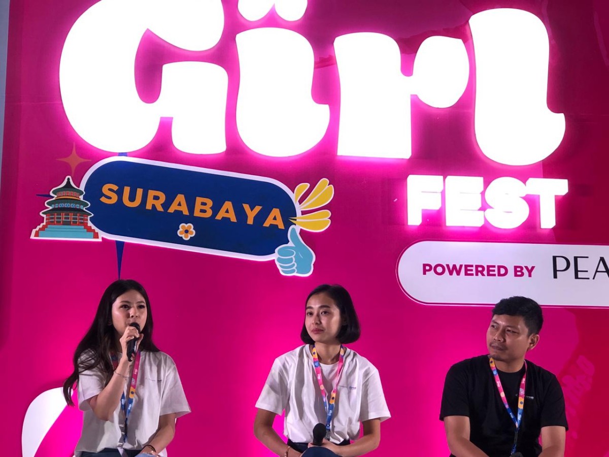 The Girl Fest di Tunjungan Plaza Surabaya. (Foto: Ni'am Kurniawan/jatimnow.com)