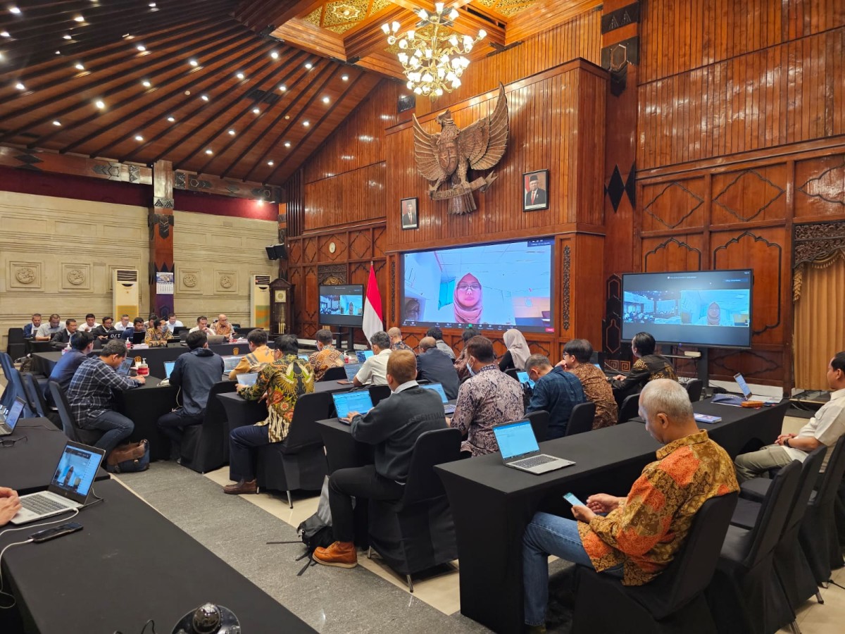 Gas Coordination Meeting di Gedung Bhinaloka Pemprov Jatim. (Foto: Pertamina for jatimnow.com)