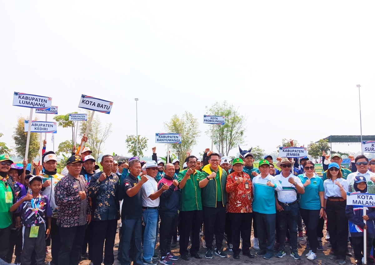 Pertandingan perdana Perdasi siap dilaksanakan di Porprov Jatim 2023. (Foto: Ahaddiini HM/jatimnow.com)