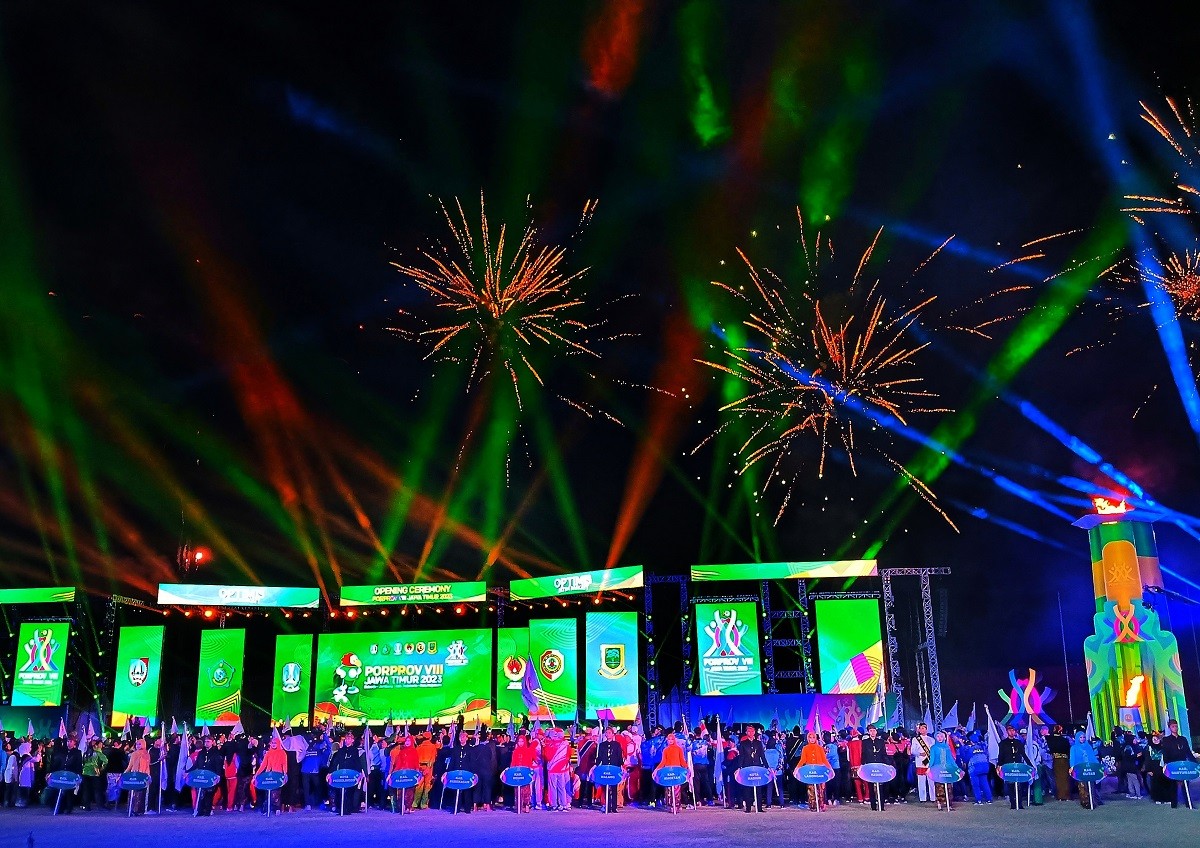 Jingle Laga Karya Cipta Khofifah, Menggema di Porprov VIII Jatim 2023