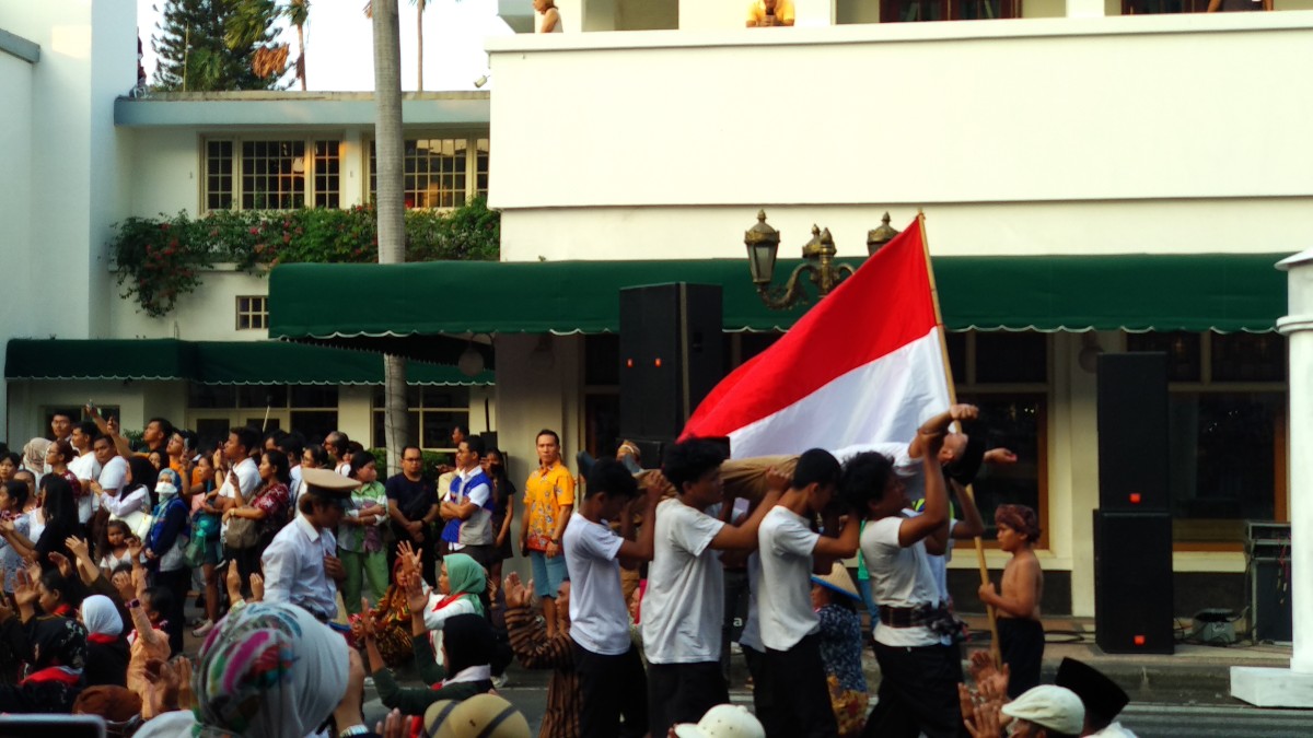 Teatrikal Perobekan Bendera, Ini Makna Filosofinya