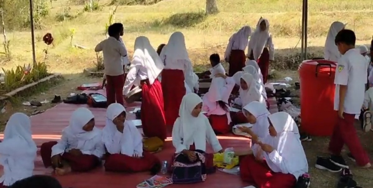 128 Siswa SDN Lerpak 1 Bangkalan Terlantar, Tanah Hibah Gedung Sekolah Disoal