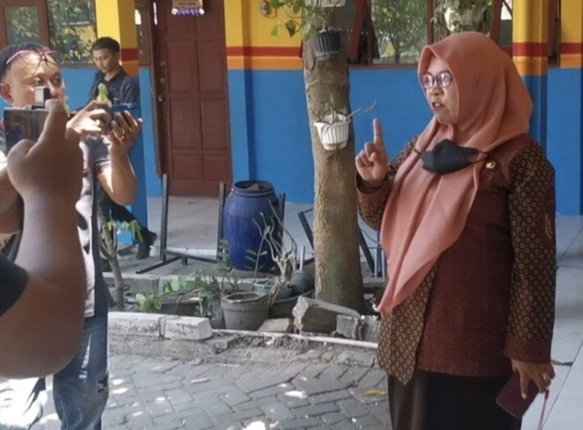 Umy Latifah saat dikonfirmasi wartawan. (Foto: Mifta for jatimnow.com)