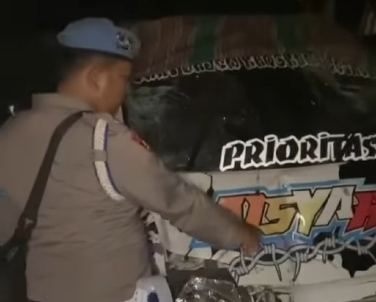 Tangkapan layar video yang beredar di media sosial. (Foto: Achmad Titan/jatimnow.com)