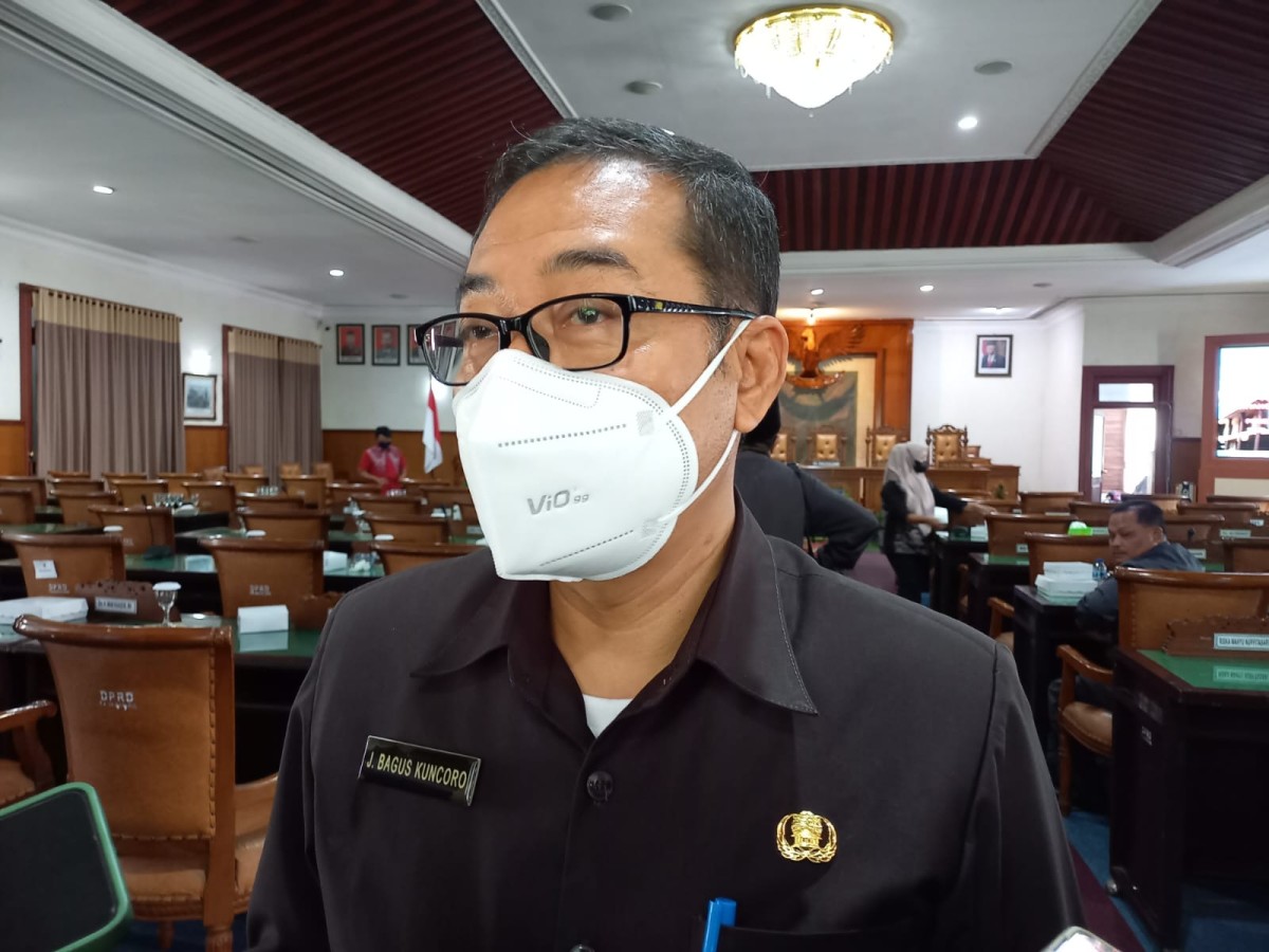 Kepala Dinas Perhubungan Tulungagung, Johanes Bagus Kuncoro. (Foto-foto: Bramanta Pamungkas/jatimnow.com)