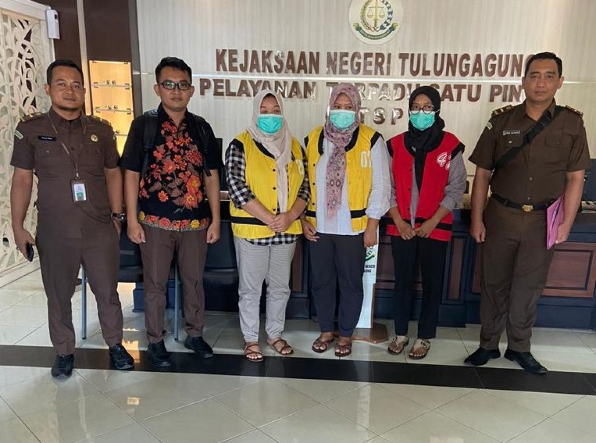 3 Koruptor Dana Hibah PNPM Pedesaan Pagerwojo Tulungagung Divonis 6 Tahun Penjara