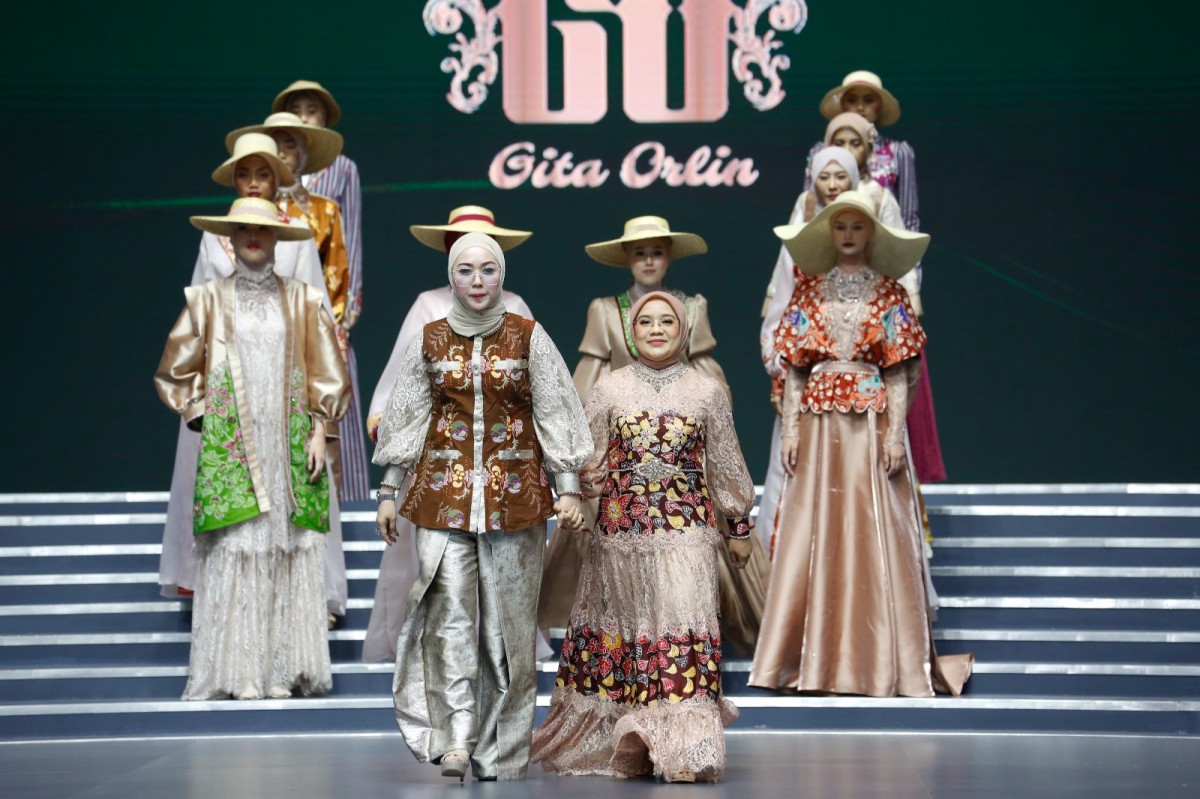 6 Batik Motif Surabaya Ramaikan international Modest Fashion Festival