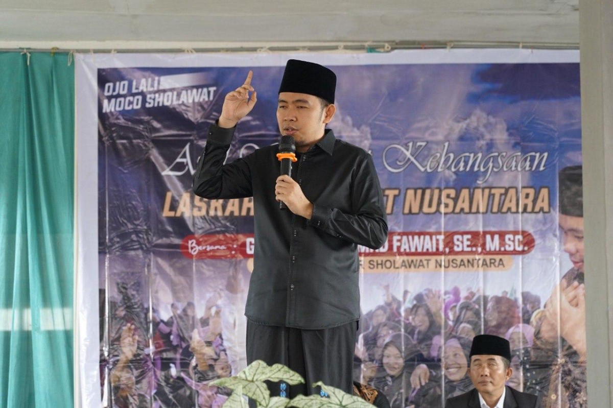 Presiden Laskar Sholawat Nusantara Muhammad Fawait. (Foto: dok. jatimnow.com)