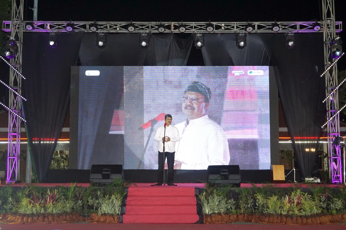 Wali Kota Pasuruan, Saifullah Yusuf dalam acara Awarding Pemenang Lomba Video Kreatif Tahun 2023. (Foto: Humas Pemkot Pasuruan)