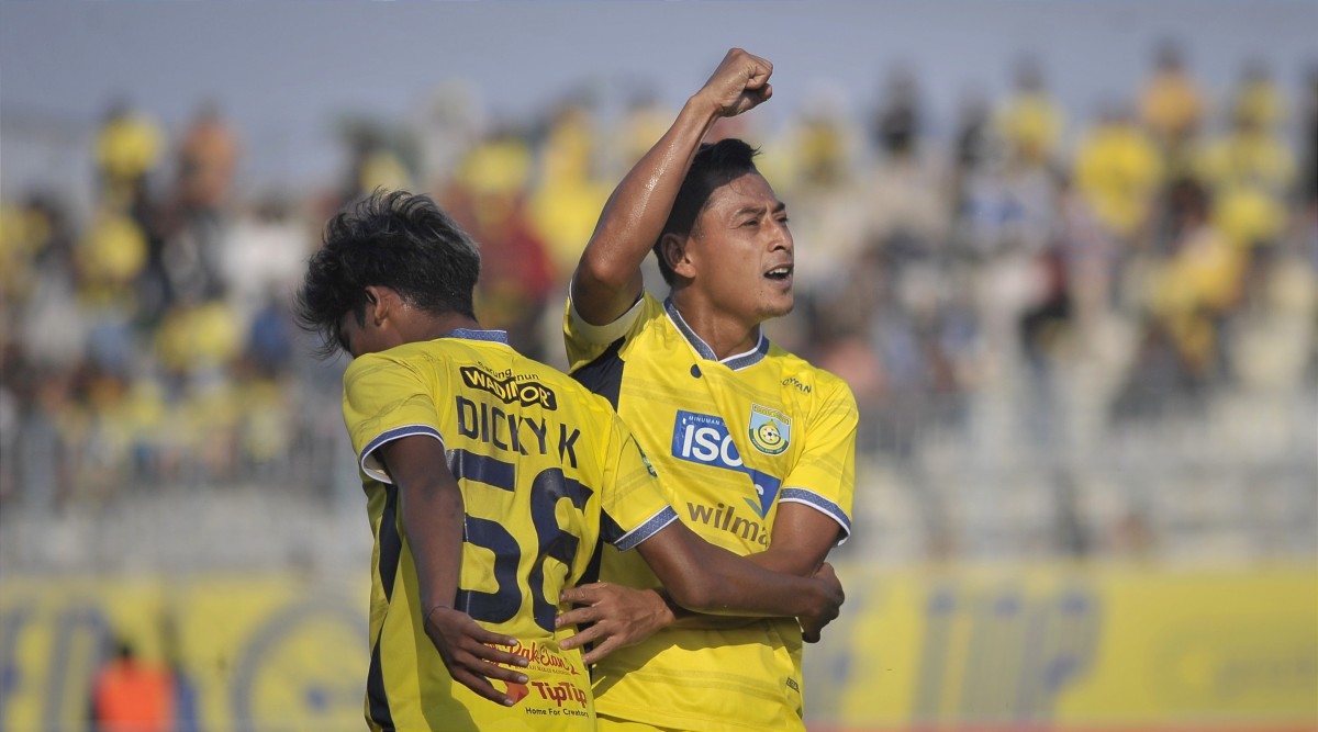 Gol Semata Wayang Samsul Antarkan Gresik United Menang Lawan Persijap