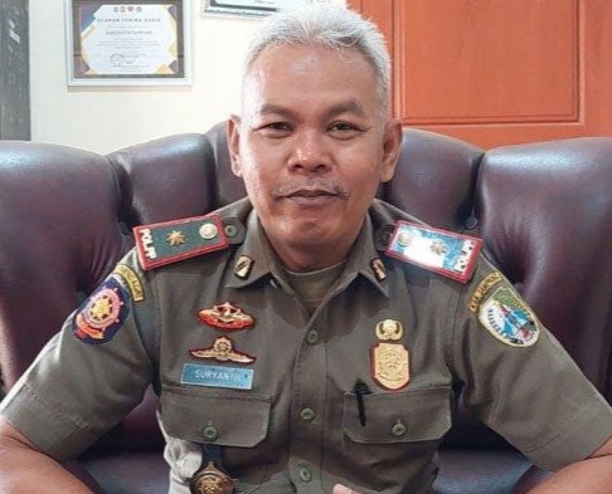 Kepala Satpol PP Sampang Suryanto. (Foto: Fathor Rahman/jatimnow.com)