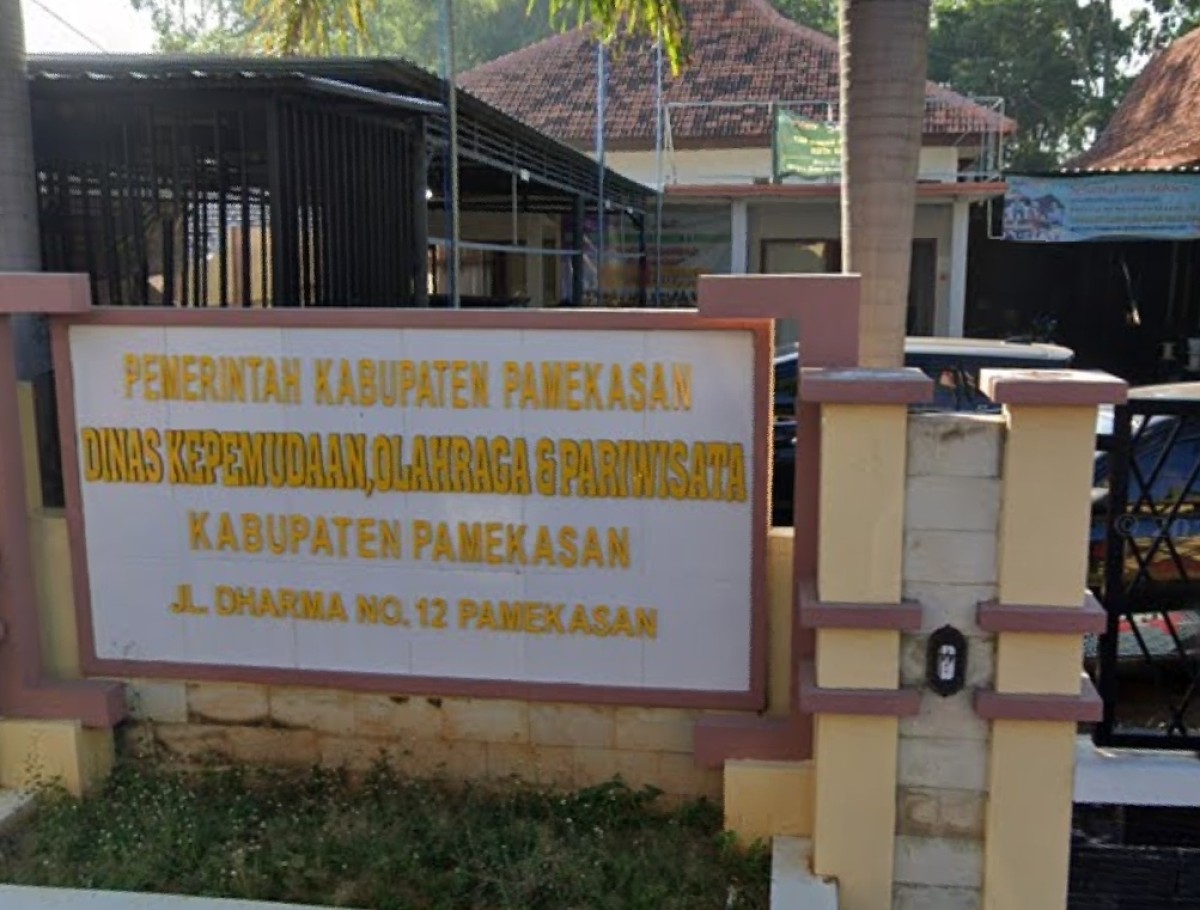 Kantor Disporapar Pamekasan. (Foto: Fathor Rahman/jatimnow.com)