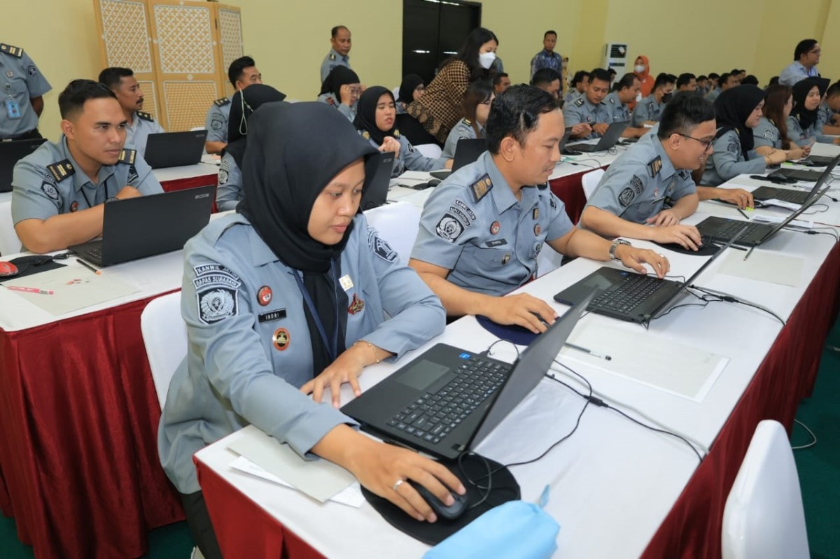 Tingkatkan Kapasitas ASN, Kemenkumham Jatim Gelar Uji Kompetensi