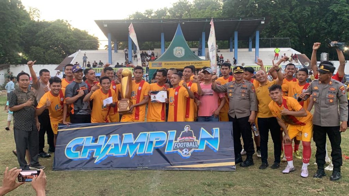 Tim RADO FC Situbondo. (Foto: Humas Polres Situbondo)