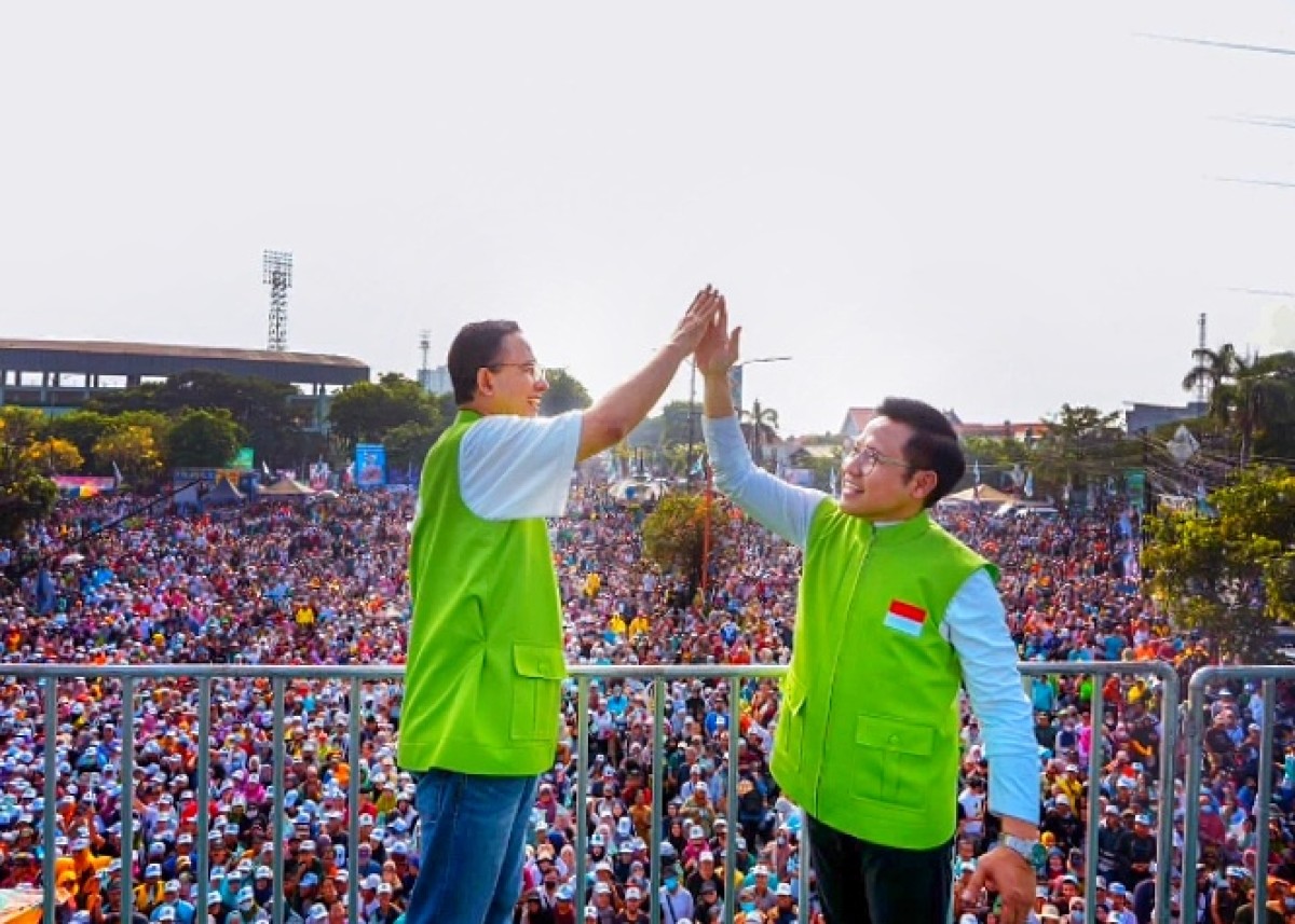 Mlaku Bareng AMIN,  Anies Ajak 1,2 Juta Warga di Sidoarjo Pilih Perubahan