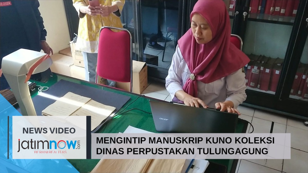 Video: Mengintip Manuskrip Kuno Koleksi Dinas Perpustakaan dan Arsip Tulungagung