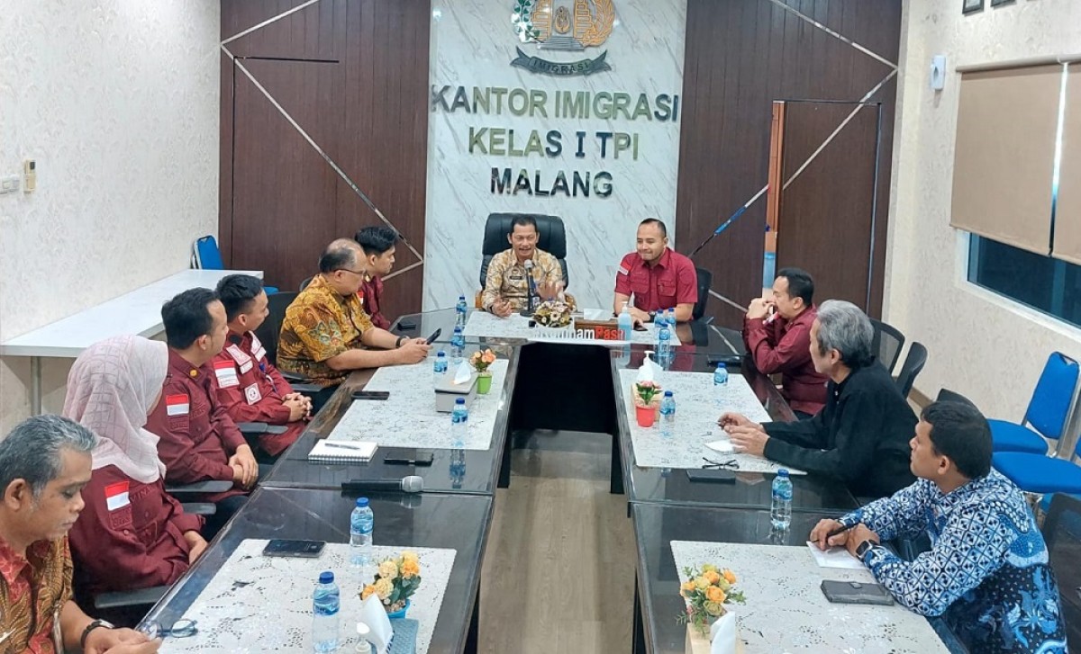 Penguatan tugas di Satker Kantor Imigrasi Malang. (Foto: Humas Kemenkumham Jatim)