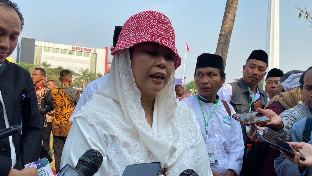 Yenny Wahid saat di Surabaya. (Foto: Ni'am Kurniawan/jatimnow.com)