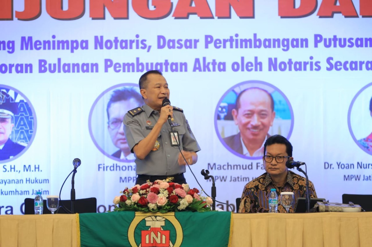 Kakanwil Kemenkumham Jatim Heni Yuwono. (Foto: Humas Kemenkumham Jatim)