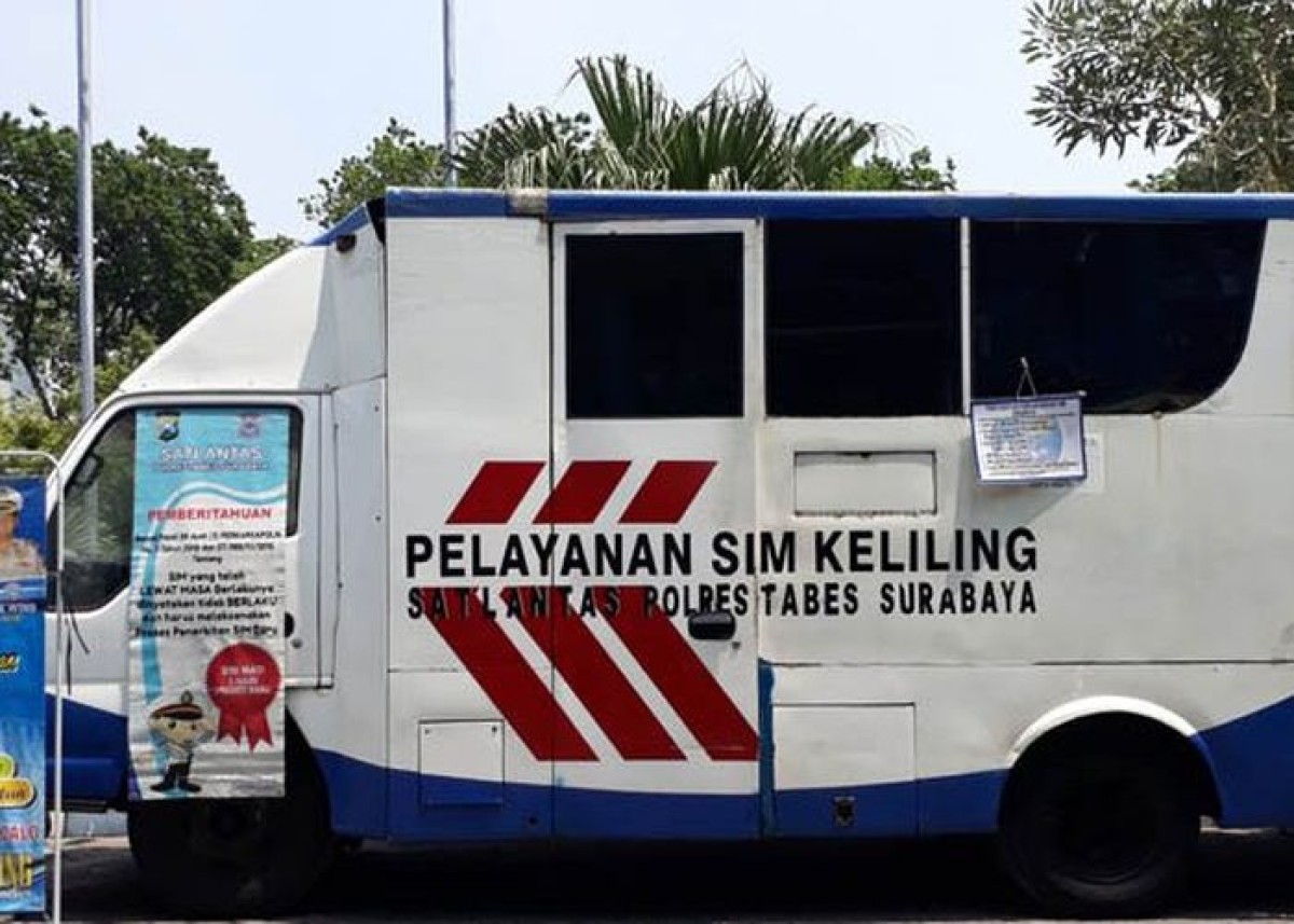 Jadwal SIM Keliling di Surabaya Tanggal 14 November, Cek Lokasinya!