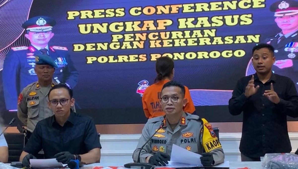 Kapolres Ponorogo, AKBP Wimboko. (Foto: Ahmad Fauzani/jatimnow.com)