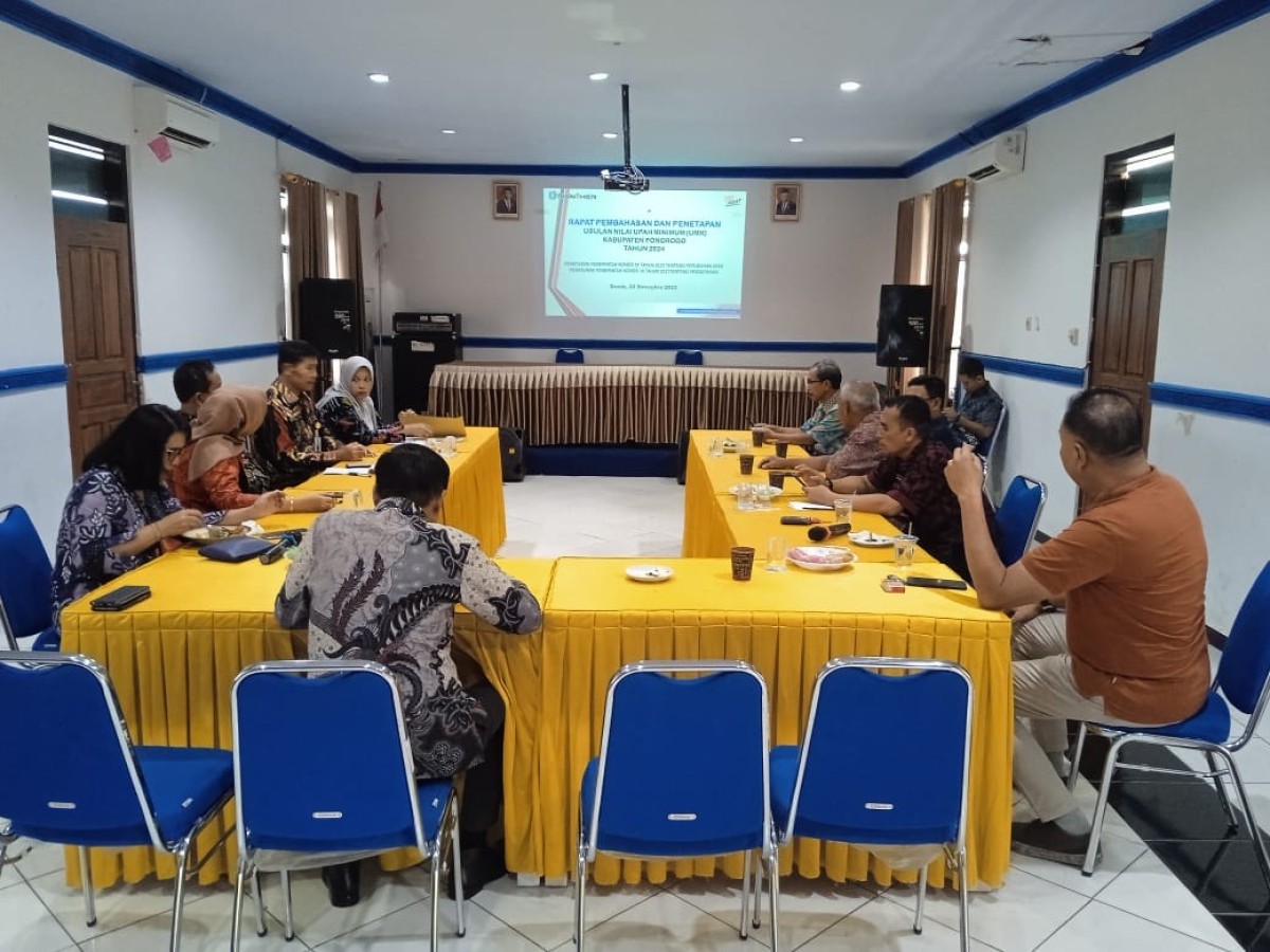 Rapat pleno Dewan Pengupahan di Disnaker Ponorogo. (Foto: Apindo for jatimnow.com)
