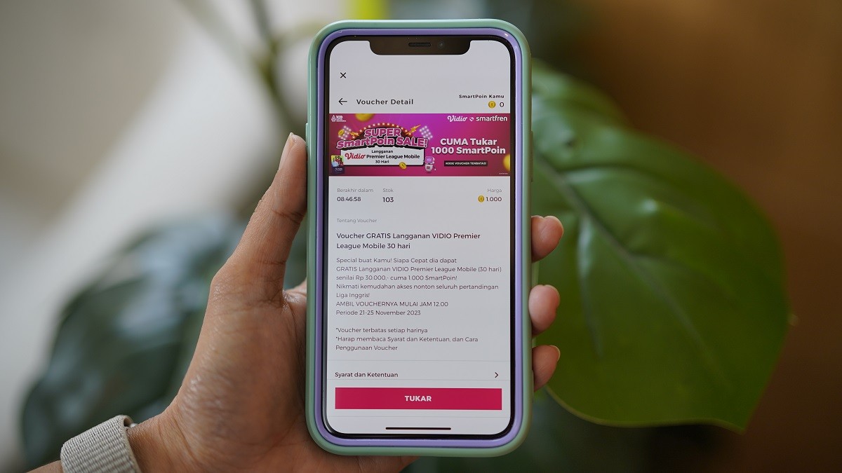 Tampilan aplikasi MySmartfren (dok Istimewa)