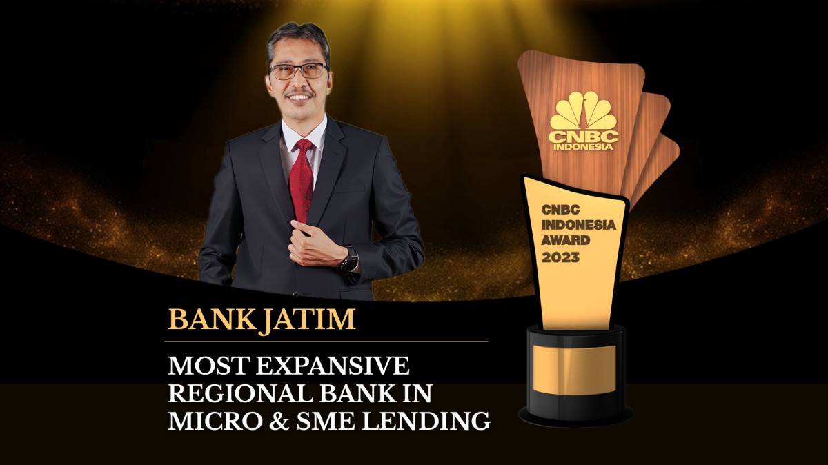 Bank Jatim Sabet Penghargaan Best Regional Banks