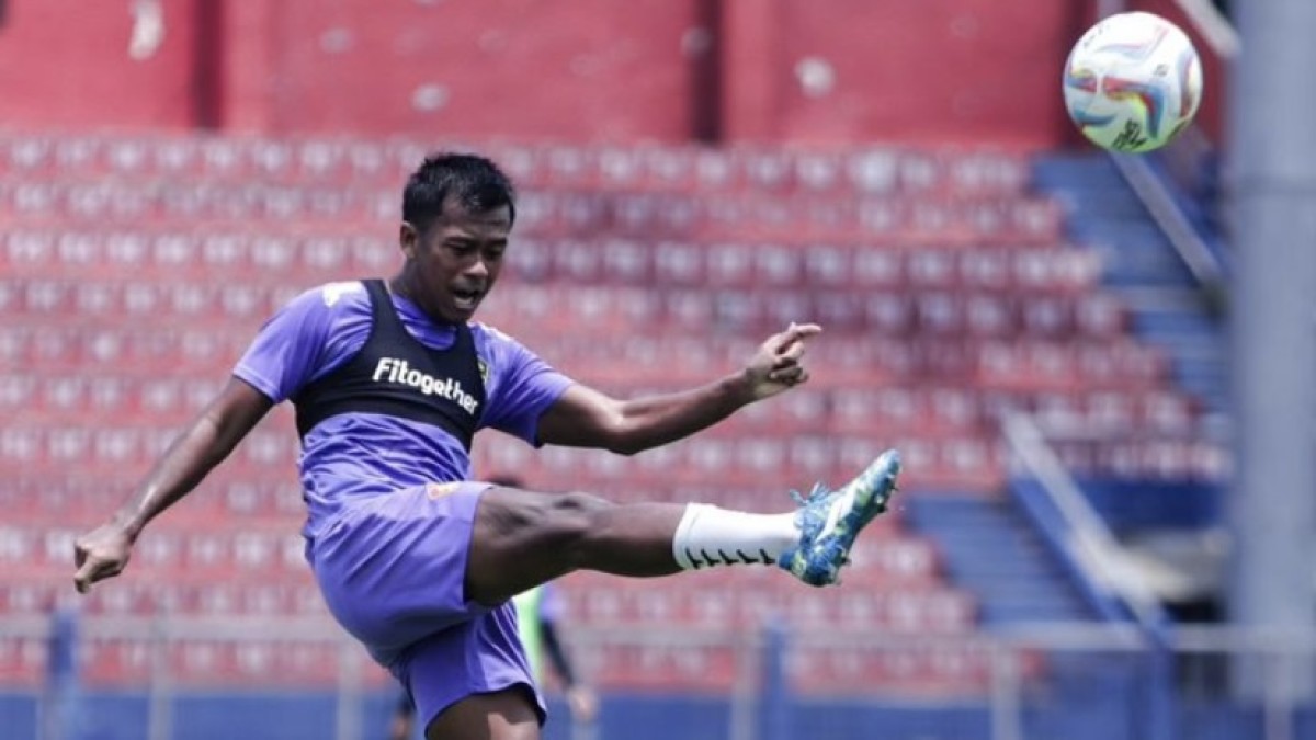 Pemain Persik Kediri Supriadi. (Foto: Persik Kediri/jatimnow.com)