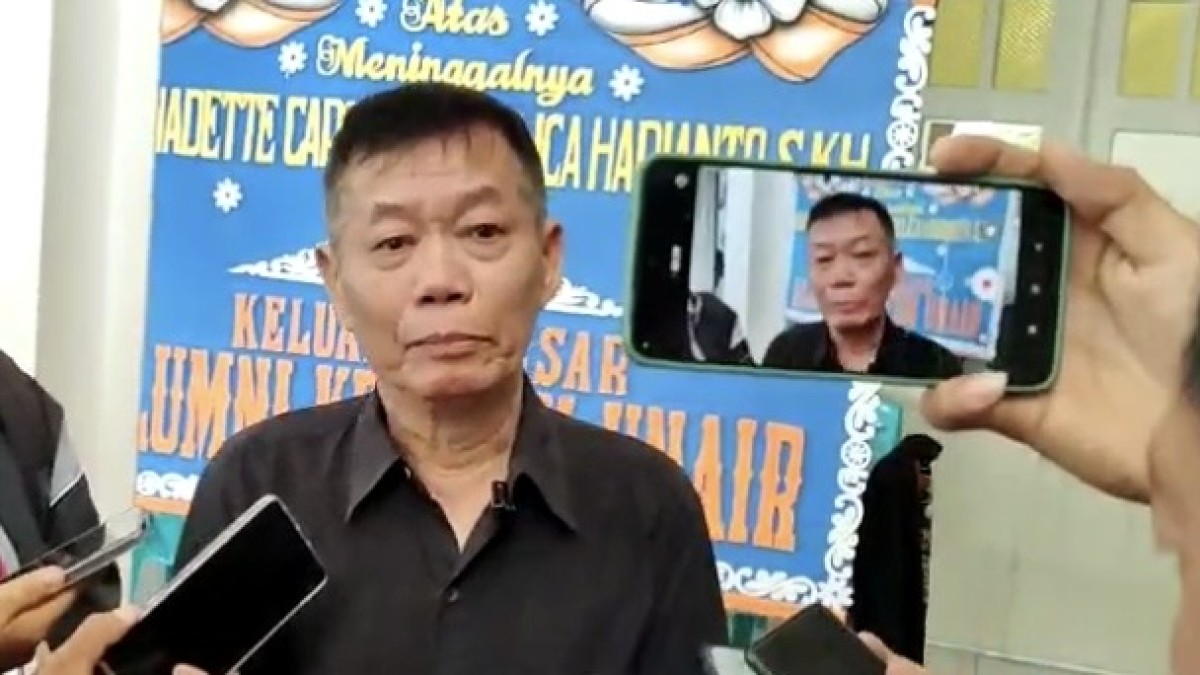 Ayah Bernadette Caroline Angelica Harianto (21), Gunawan. (Foto: Yanuar Dedy/jatimnow.com)