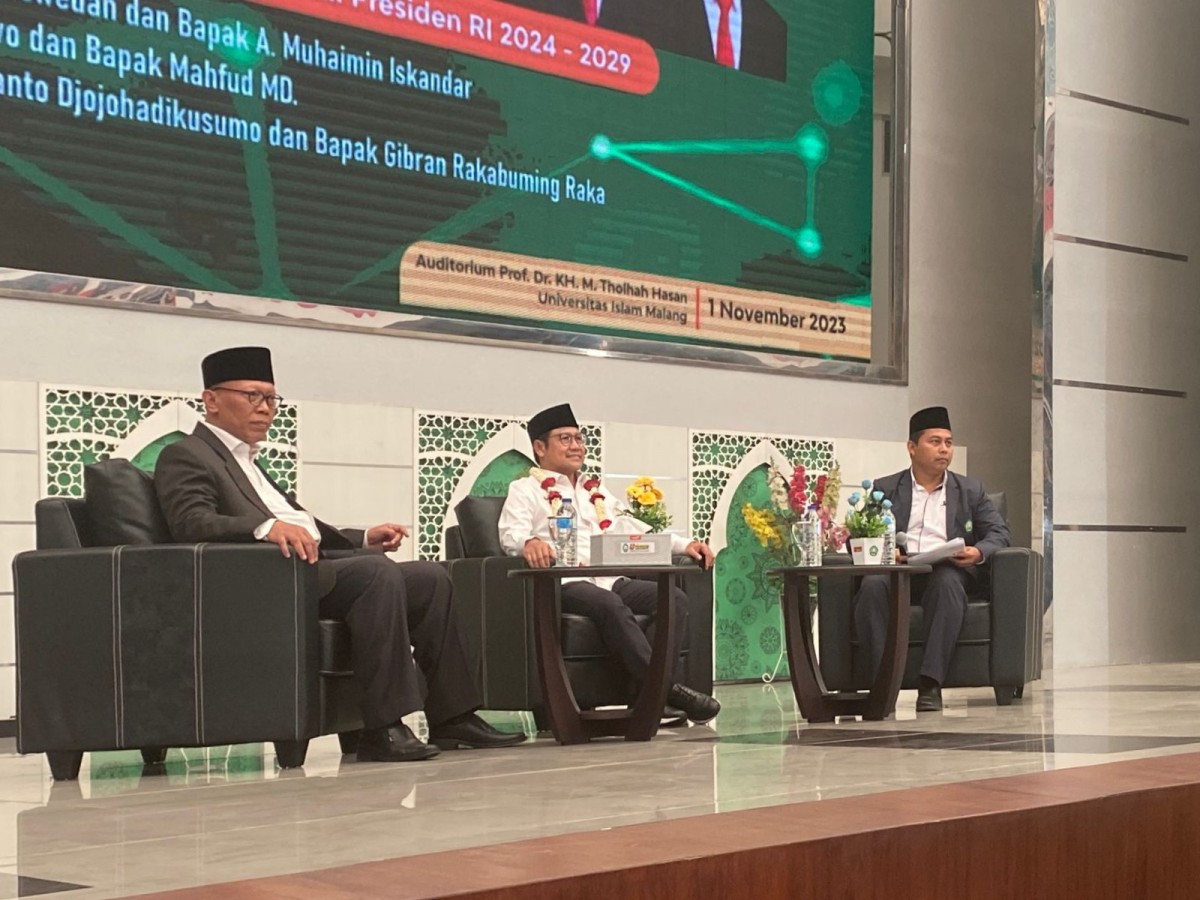 Kampus di Malang Undang Tiga Bacapres - Bacawapres, Hanya Cak Imin yang Hadir