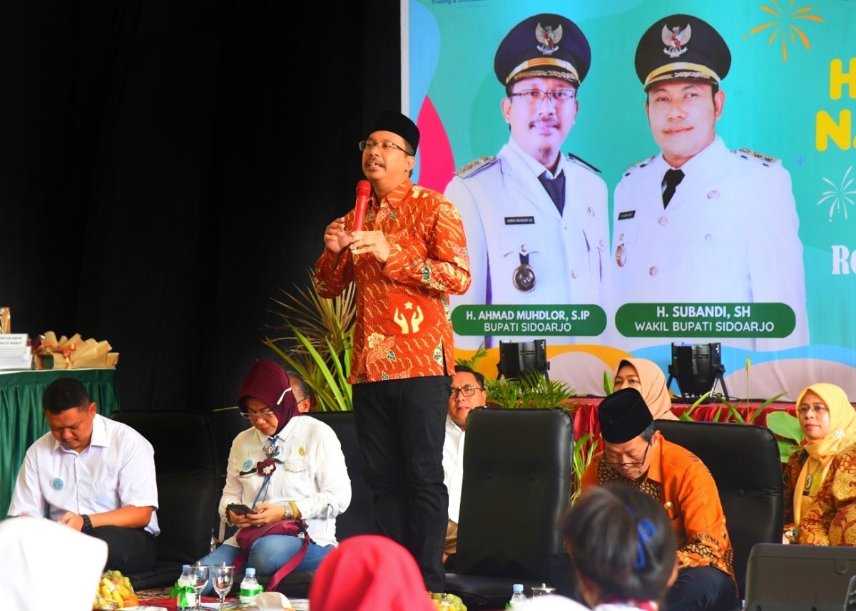 Bupati Sidoarjo Ajak 600 Pelajar Kader Kesehatan Remaja Cegah Stunting