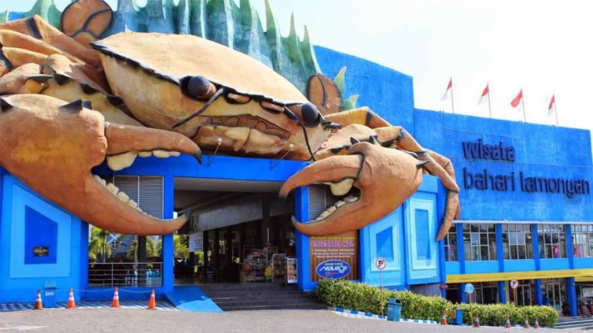 Halaman depan Wisata Bahari Lamongan yang didorong sebagai ikon wisata di Jatim. (Foto : Humas Pemkab Lamongan for jatimnow.com)