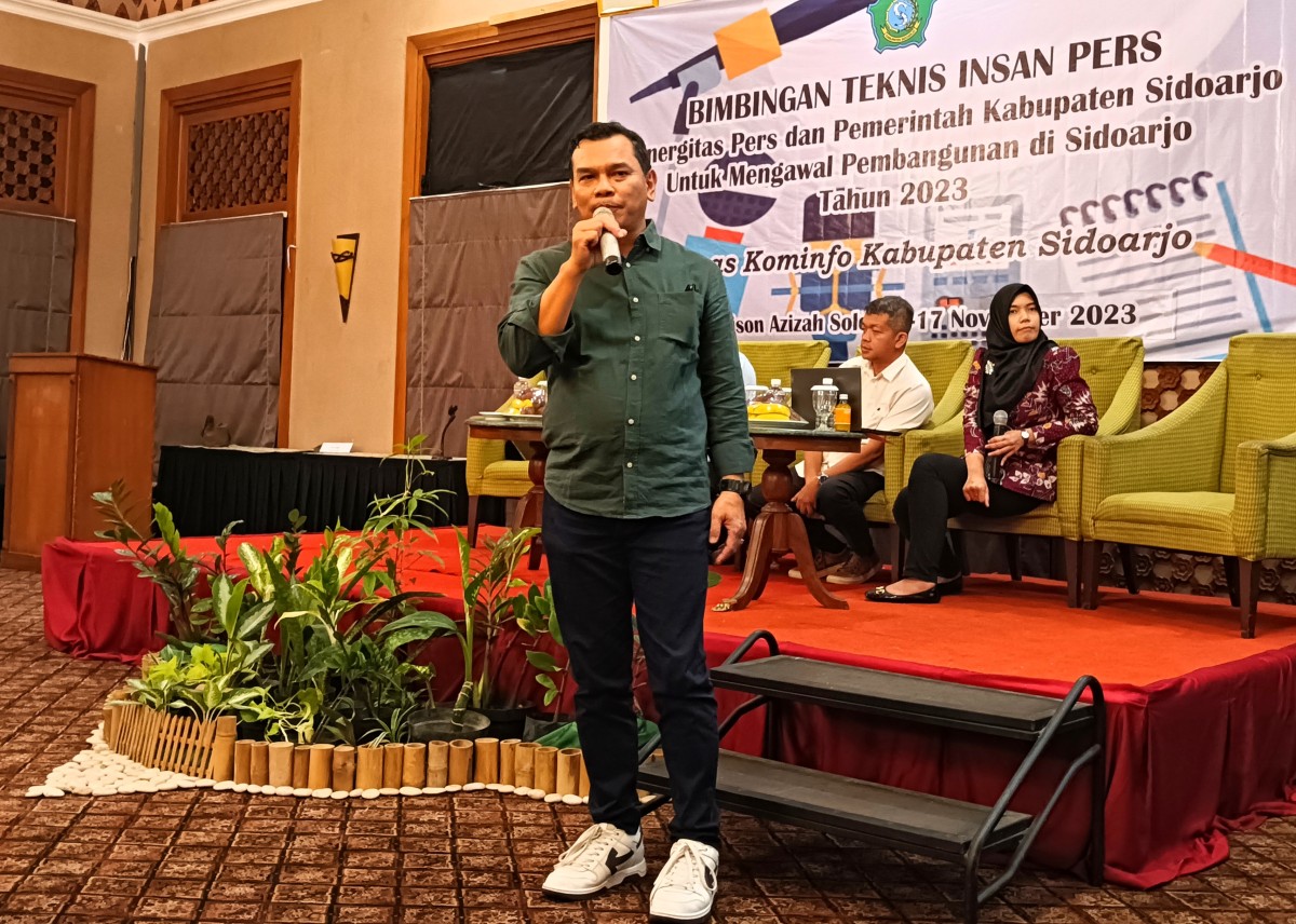 Bimtek Insan Pers di Solo, Bupati Sidoarjo Tegaskan Pentahelix Tak Lepas dari Media