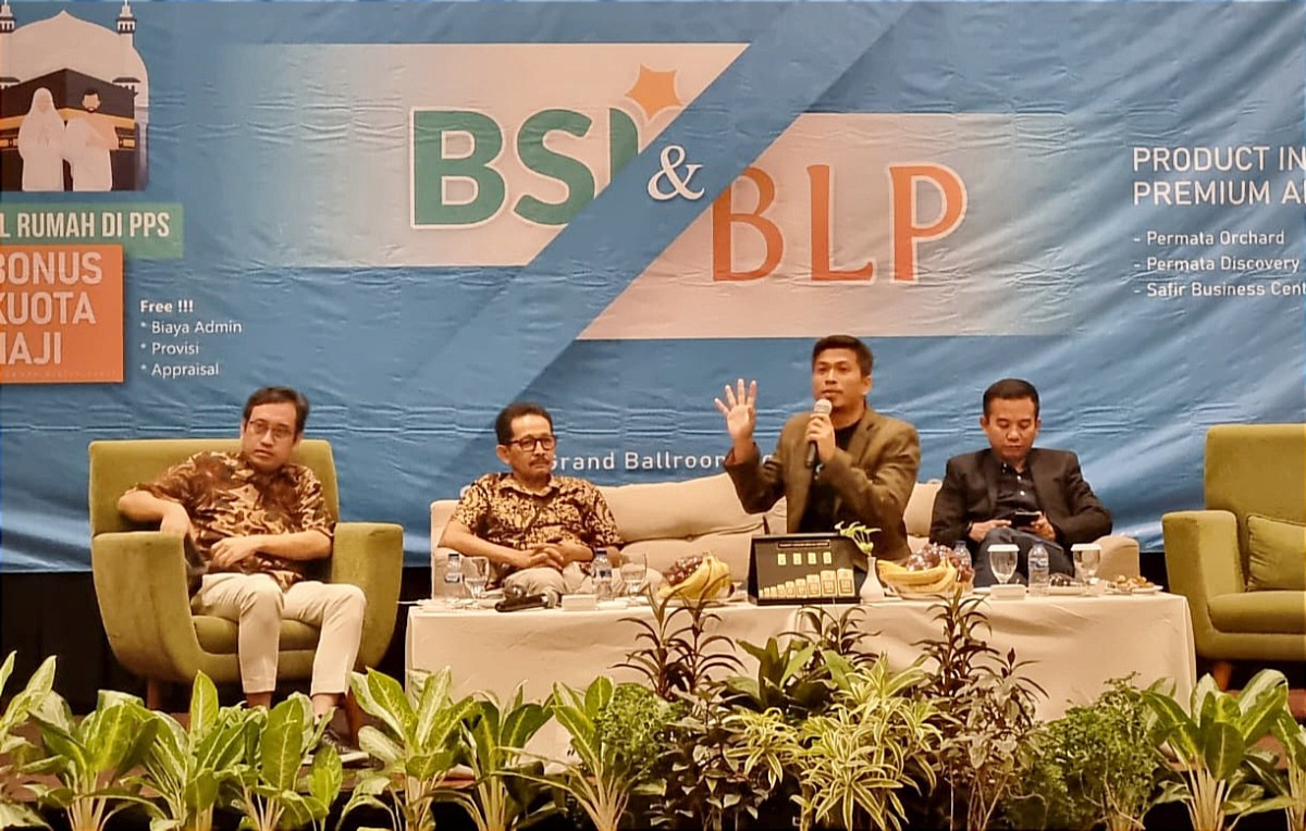 Acara Gathering BLP Property dan BSI bersama para pelanggan di Gresik (Foto: Sahlul Fahmi/jatimnow.com)