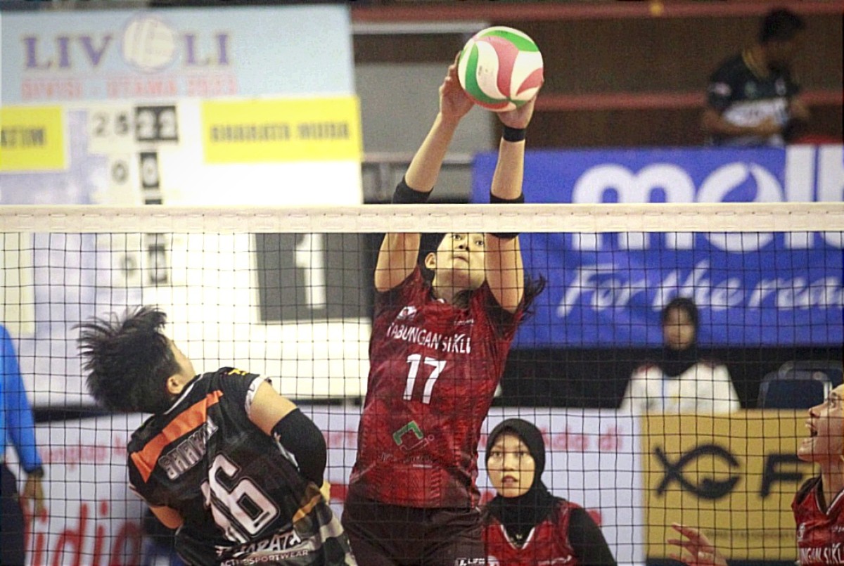 Bank Jatim Petik Kemenangan Pertama di Livoli 2023