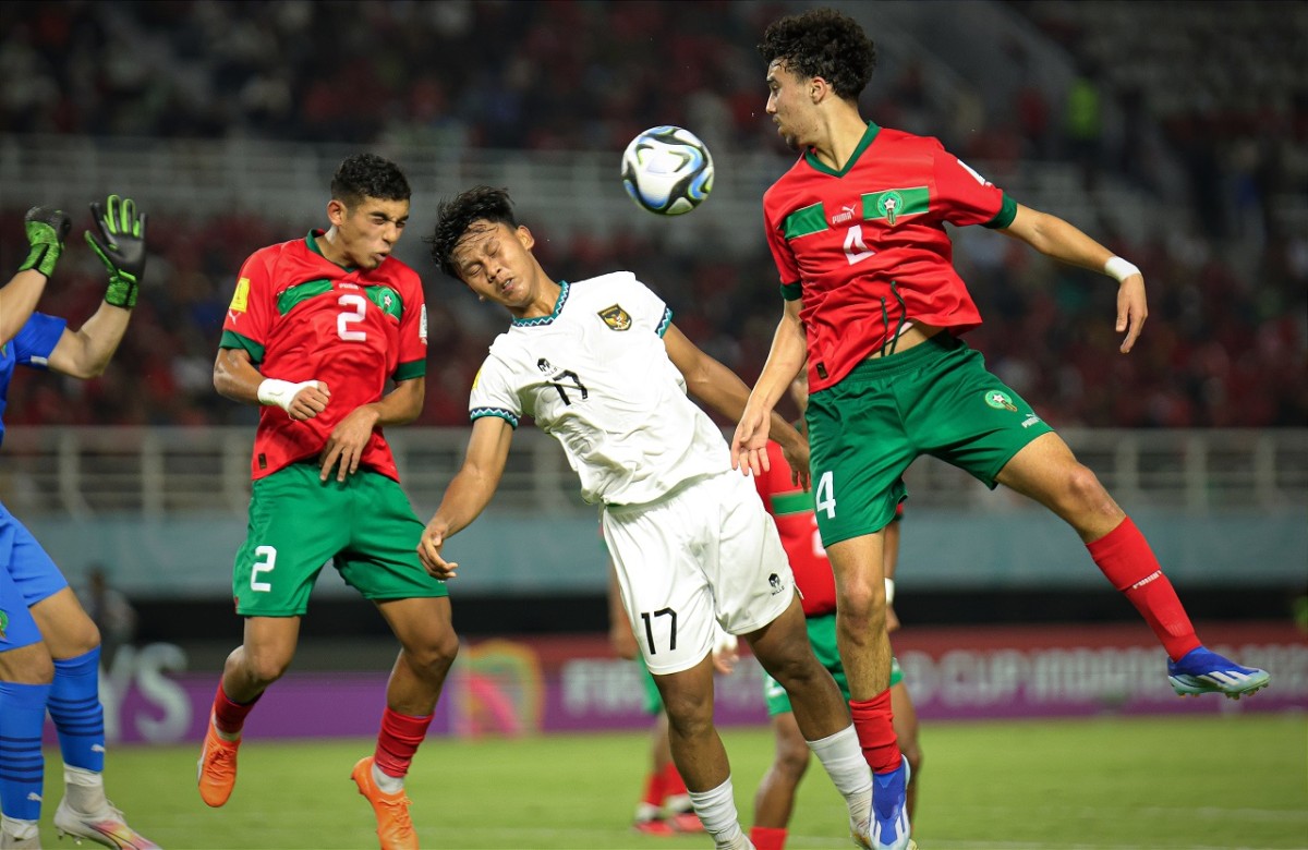 Piala Dunia U-17, Indonesia Takluk 1-3 Dari Maroko