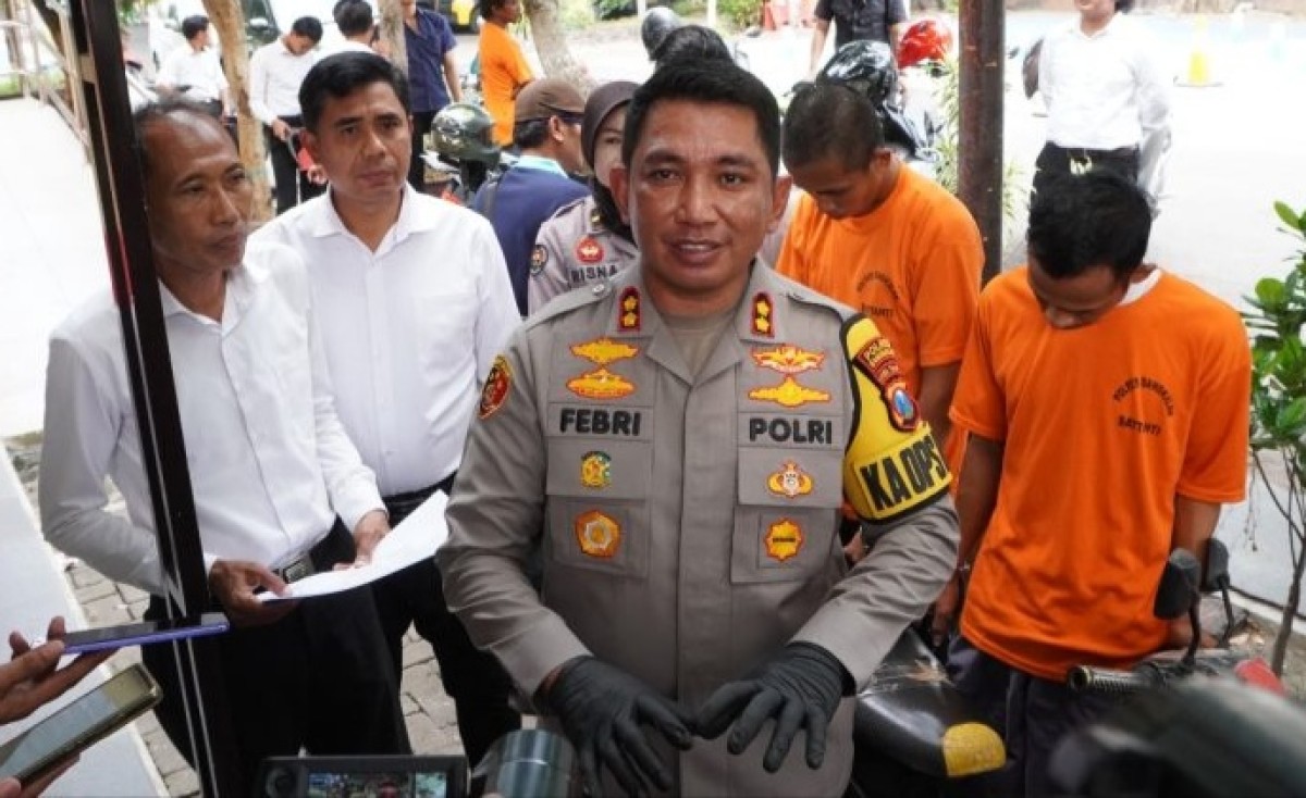 Kapolres Bangkalan, AKBP Febri Isman Jaya. (Foto: Fathor Rahman/jatimnow.com)