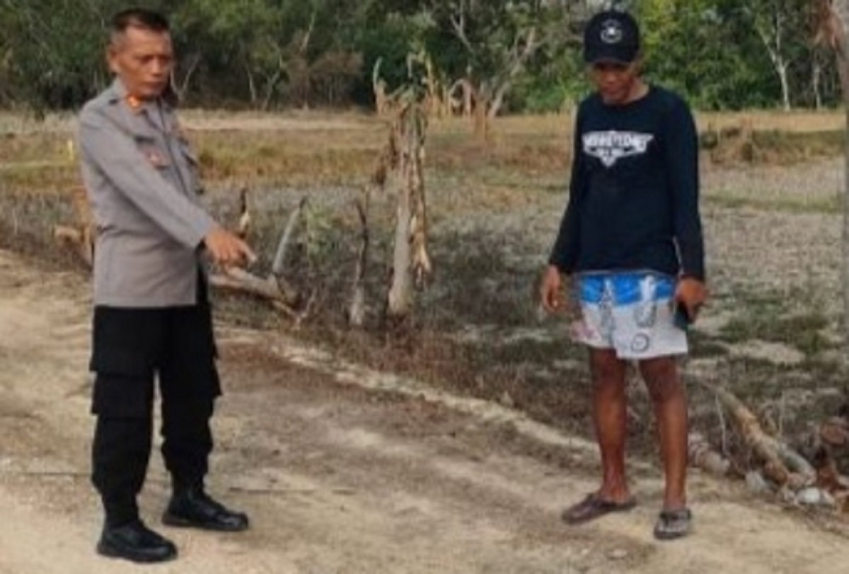 Lokasi penemuan mayat wanita asal Pemalang, Jawa Tengah. (Foto: Fathor Rahman/jatimnow.com)