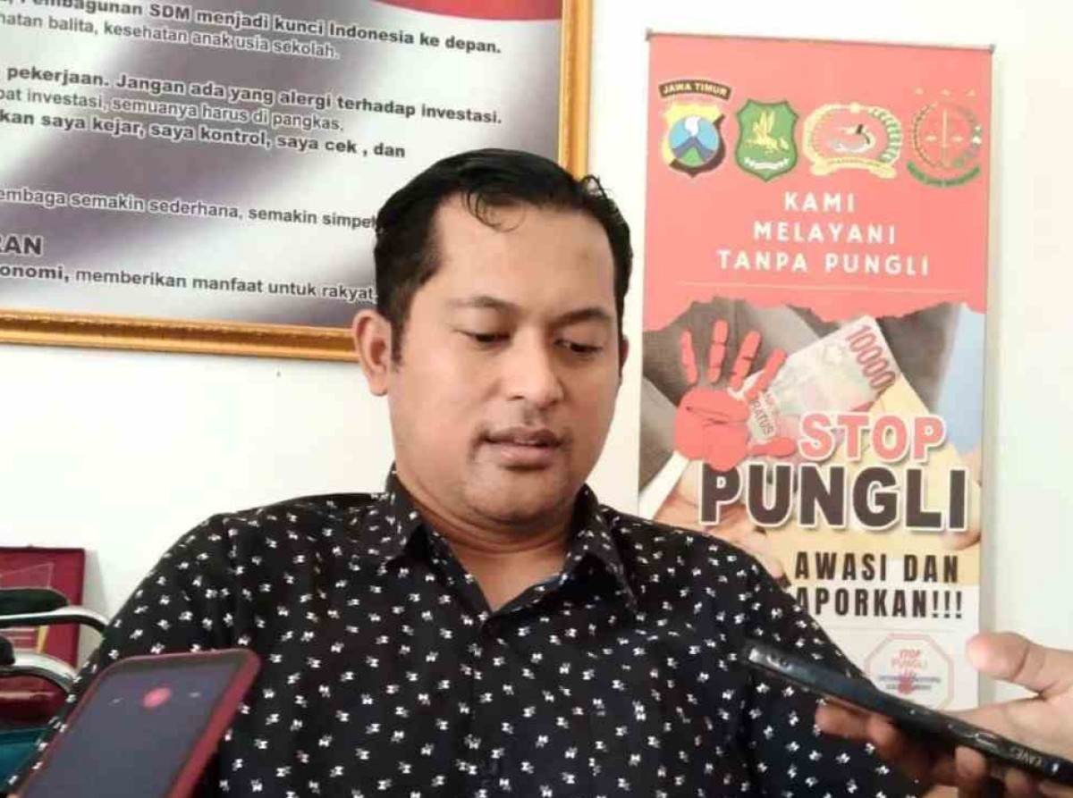 Plh. Kasi Datun Kejari Sumenep, Slamet Budiono. (Foto: Fauzi for jatimnow.com)