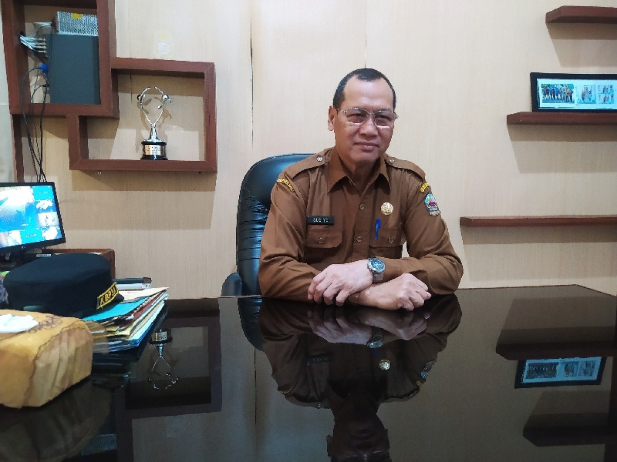 Kepala Dinas Keluarga Berencana, Pemberdayaan Perempuan dan Perlindungan Anak (KB PPPA) Bangkalan, Sudiyo. (Foto: Fathor Rahman/jatimnow.com)