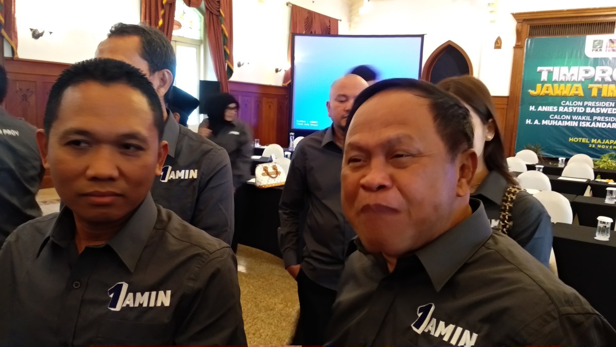HM Syakirun (Kirun) yang menjadi co kapten utama Timprov pemenangan Amin Jatim (Haryo Agus/jatimnow.com)