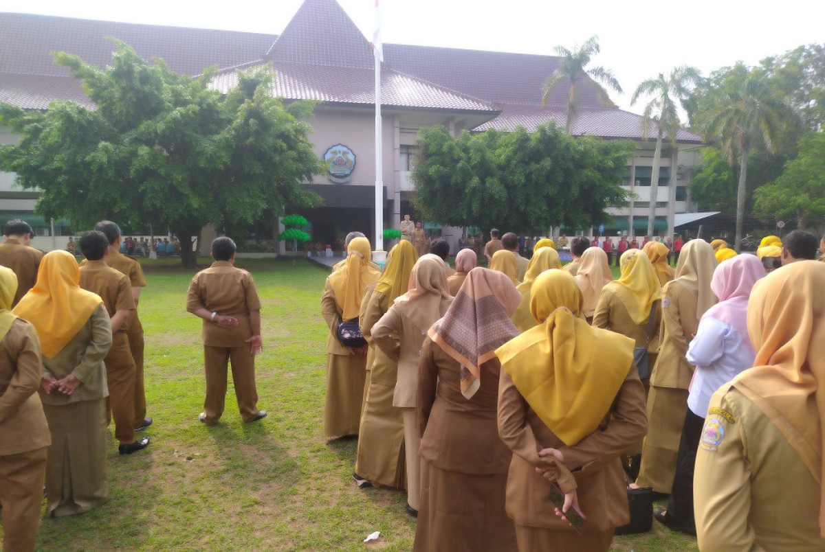 Aparatur Sipil Negara (ASN) di Bangkalan. (Foto: Fathor Rahman/jatimnow.com)