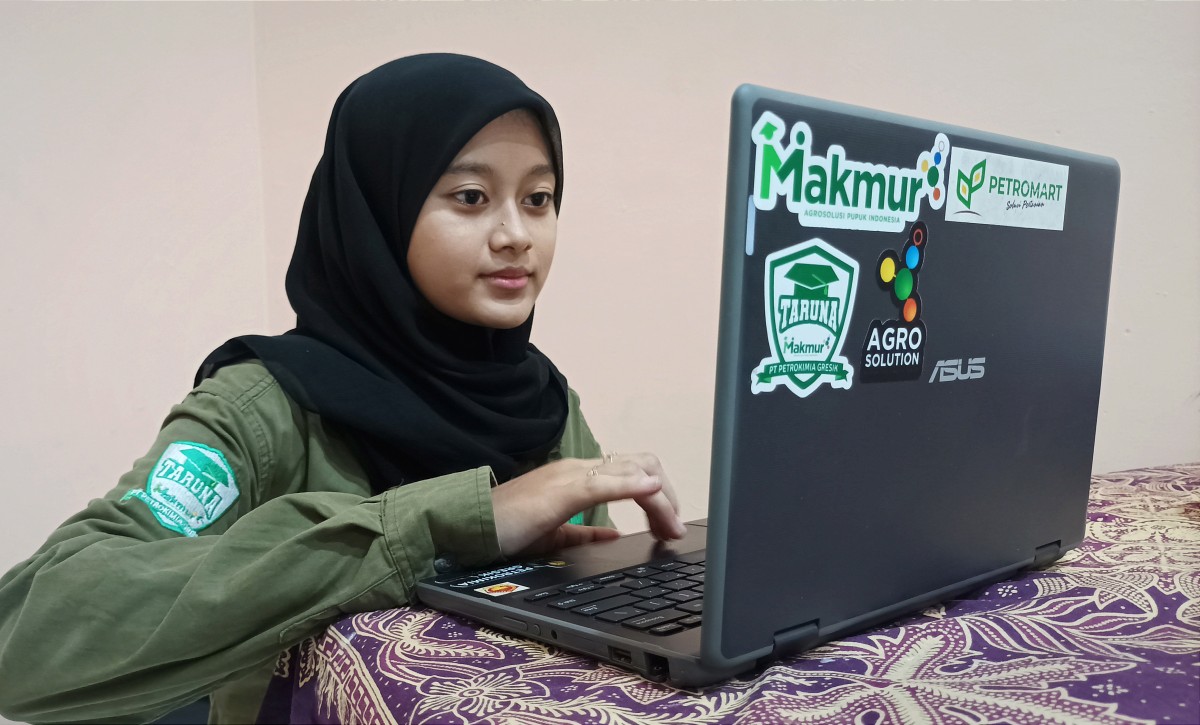 Cerita Pinky, Mahasiswi Cantik yang Merasakan Manfaat Program Taruna Makmur