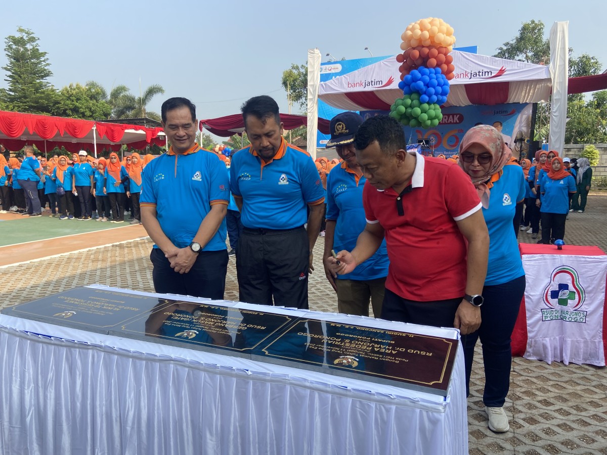 HUT ke-106 RSUD dr Harjono Ponorogo. (Foto: Ahmad Fauzani/jatimnow.com)
