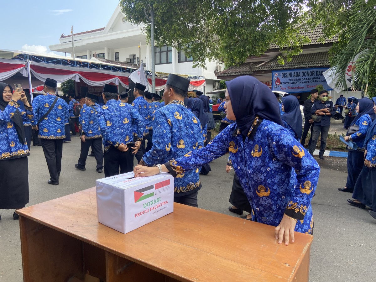 ASN Ponorogo Berdonasi Untuk Palestina, Terkumpul Rp 13 Juta