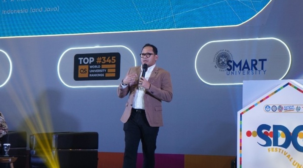 Unicef Chief of Field Office Tubagus Arie Rukmantara. (Foto: Aan Haryono/jatimnow.com)